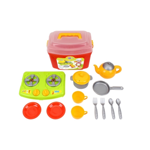 Дитячий ігровий набір 14в1 Кухня Technok Toys 5934 у кейсі