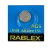 Батарейка кругла (таблетка) Rablex AG5 LR48 лужна Батарейка кругла (таблетка) Rablex AG5 LR48 лужна