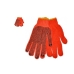 / Рукавички бавовняні робочі з ПВХ точкою 12 шт/уп, помаранчевий / Рукавички бавовняні робочі з ПВХ точкою 12 шт/уп, помаранчевий