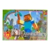 Пазли класичні 70 елементів G-Toys MC771 Minecraft з постером Пазли класичні 70 елементів G-Toys MC771 Minecraft з постером