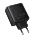 Зарядний блок живлення 2xType-C+USB HOCO C160A Upgrade 65 W 5 V 3 A чорний Зарядний блок живлення 2xType-C+USB HOCO C160A Upgrade 65 W 5 V 3 A чорний