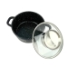 Каструля антипригарне покриття Vezzer VZ8010 з кришкою 1.5 л чорний Каструля антипригарне покриття Vezzer VZ8010 з кришкою 1.5 л чорний