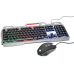 Комплект дротовий клавіатура та миша Hölmer SG-01 RGB сірий з чорним Комплект дротовий клавіатура та миша Hölmer SG-01 RGB сірий з чорним