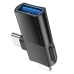 Перехідник 2в1 USB Type-C+Apple Lightning M/USB F HOCO UA17 чорний Перехідник 2в1 USB Type-C+Apple Lightning M/USB F HOCO UA17 чорний