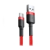 Кабель USB/Type-C 0.5 м Baseus Cafule 3 А червоний