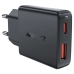 Зарядний блок живлення Type-C+USB ACEFAST A69 GaN 30 W 12 V 2.5 A чорний Зарядний блок живлення Type-C+USB ACEFAST A69 GaN 30 W 12 V 2.5 A чорний