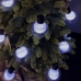 Світлодіодна гірлянда-нитка чорний дріт Лампи 10 LED Euro Led 3 м білий Світлодіодна гірлянда-нитка чорний дріт Лампи 10 LED Euro Led 3 м білий