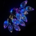 Світлодіодна гірлянда-нитка прозорий дріт Шишки 10 LED Euro Led 3 м мульти Світлодіодна гірлянда-нитка прозорий дріт Шишки 10 LED Euro Led 3 м мульти