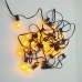 / Гірлянда-нитка чорний дріт 20 LED Magic Lights лампа розжарювання 5 м жовтий