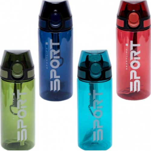 Пляшка для води пластик DB-1321 500ML new