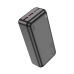 Універсальна мобільна батарея 30000 mAh Hoco J101B Astute 22.5 W повербанк чорний Універсальна мобільна батарея 30000 mAh Hoco J101B Astute 22.5 W повербанк чорний