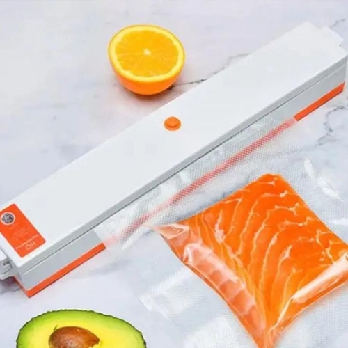 / Вакууматор для продуктів UKC Keep Freshness LK202209-41, 100 Вт, білий