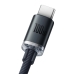 Кабель USB/Type-C 2 м Baseus Crystal Shine 100 Вт чорний Кабель USB/Type-C 2 м Baseus Crystal Shine 100 Вт чорний