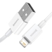 Кабель USB/Apple Lightning 0.25 м Baseus Superior 2.4 А білий Кабель USB/Apple Lightning 0.25 м Baseus Superior 2.4 А білий