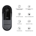 Дверний дзвінок Video doorbell AND M9 з камерою нічного бачення акумулятор чорний Дверний дзвінок Video doorbell AND M9 з камерою нічного бачення акумулятор чорний