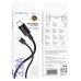 Кабель USB/Type-C 1 м BOROFONE BX111 Feliz 3 A чорний
