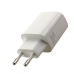 Зарядний блок живлення Type-C+USB XO CE30 30 W білий