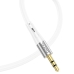 Аудiокабель Apple Lightning/3.5 мм AUX 1 м Hoco UPA22 білий