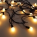 / Світлодіодна гірлянда-нитка чорний дріт 100 LED Xmas біла матова 3.5 м 8 режимів теплий білий / Світлодіодна гірлянда-нитка чорний дріт 100 LED Xmas біла матова 3.5 м 8 режимів теплий білий
