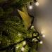 Світлодіодна гірлянда-нитка чорний дріт 200 LED Xmas кулька маленька матова 12.5 м 8 режимів теплий білий Світлодіодна гірлянда-нитка чорний дріт 200 LED Xmas кулька маленька матова 12.5 м 8 режимів теплий білий
