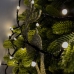 Світлодіодна гірлянда-нитка чорний дріт 200 LED Xmas кулька маленька матова 12.5 м 8 режимів теплий білий Світлодіодна гірлянда-нитка чорний дріт 200 LED Xmas кулька маленька матова 12.5 м 8 режимів теплий білий