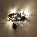 / Світлодіодна гірлянда-нитка чорний дріт 400 LED Xmas рубінка 16.5 м 8 режимів теплий білий / Світлодіодна гірлянда-нитка чорний дріт 400 LED Xmas рубінка 16.5 м 8 режимів теплий білий