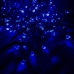 Світлодіодна гірлянда-нитка чорний дріт 300 LED Xmas рубін 13.5 м 8 режимів синій Світлодіодна гірлянда-нитка чорний дріт 300 LED Xmas рубін 13.5 м 8 режимів синій