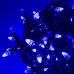 Світлодіодна гірлянда-нитка чорний дріт 400 LED Xmas конус 15 м 8 режимів синій Світлодіодна гірлянда-нитка чорний дріт 400 LED Xmas конус 15 м 8 режимів синій