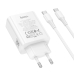 Зарядний пристрій з кабелем Type-C/Type-C 1 м HOCO C162A Source 40 W 20 V 2 А білий Зарядний пристрій з кабелем Type-C/Type-C 1 м HOCO C162A Source 40 W 20 V 2 А білий