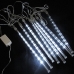 / Світлодіодна гірлянда танучі бурульки прозорий дріт 8 шт (50см) 240 LED Rohs 2.5 м білий / Світлодіодна гірлянда танучі бурульки прозорий дріт 8 шт (50см) 240 LED Rohs 2.5 м білий