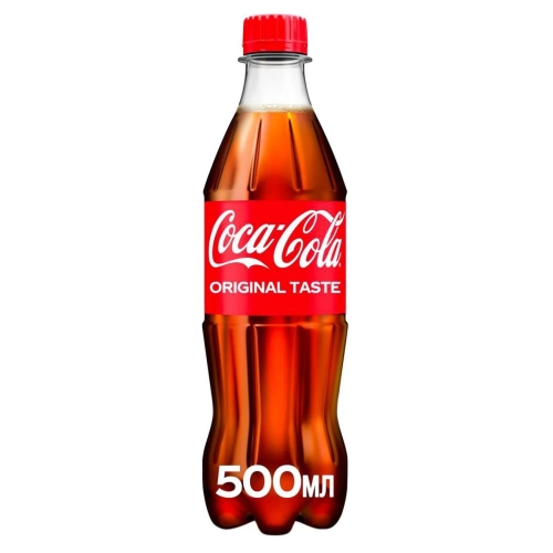 Напій газований Coca Cola 0.5л