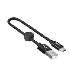 Кабель USB/Type-C 0.25 м Hoco X35 3 A чорний