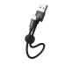Кабель USB/Type-C 0.25 м Hoco X35 3 A чорний