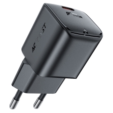 Зарядний блок живлення Type-C ACEFAST A73 mini GaN 20 W 12 V 1.67 A чорний