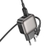 Зарядний пристрій з кабелем 2xUSB/Type-C 1 м BOROFONE BAS51A Absolute 12 W 5 V 2.4 А чорний Зарядний пристрій з кабелем 2xUSB/Type-C 1 м BOROFONE BAS51A Absolute 12 W 5 V 2.4 А чорний
