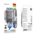 Зарядний пристрій з кабелем 2xUSB/Type-C 1 м BOROFONE BAS51A Absolute 12 W 5 V 2.4 А чорний Зарядний пристрій з кабелем 2xUSB/Type-C 1 м BOROFONE BAS51A Absolute 12 W 5 V 2.4 А чорний