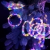 Світлодіодна гірлянда-завіса мідний дріт 300 LED Copper USB з пультом крапля 3 х 3 м мульти