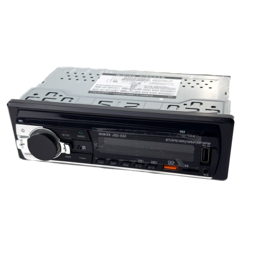 Автомагнітола 1DIN 60 Вт х 4 JSD-530 FM MP3 USB Bluetooth чорний