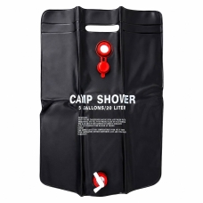 Душ портативний туристичний Camp Shower 20 л чорний