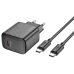 Зарядний пристрій з кабелем Type-C/Type-C 1 м HOCO CS22A Value 30 W 12 V 2.5 A чорний