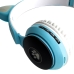 Навушники дитячі бездротові накладні Wireless Earphone ST77M LED MP3 Bluetooth з вушками блакитний Навушники дитячі бездротові накладні Wireless Earphone ST77M LED MP3 Bluetooth з вушками блакитний
