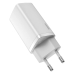 Зарядний блок живлення Type-C+USB Baseus GaN2 Lite 65 W 20 V 3.25 А білий Зарядний блок живлення Type-C+USB Baseus GaN2 Lite 65 W 20 V 3.25 А білий