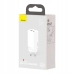 Зарядний блок живлення Type-C+USB Baseus GaN2 Lite 65 W 20 V 3.25 А білий Зарядний блок живлення Type-C+USB Baseus GaN2 Lite 65 W 20 V 3.25 А білий