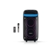 Колонка портативна з мікрофоном та пультом ZXX 6520 Bluetooth LED FM чорний
