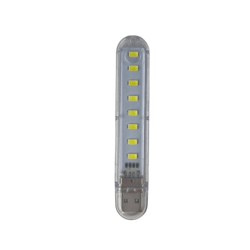 Світильник USB 8LED 10 см сірий