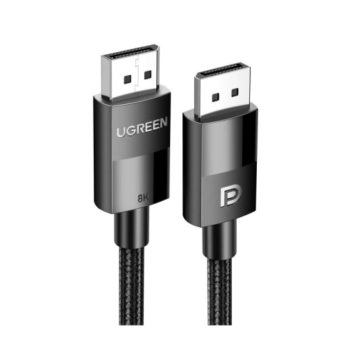 Відеокабель DP/DP 1 м Ugreen UGR-80390 чорний