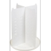/ Органайзер для косметики Rotation Cosmetic Organizer Supretto 23х23х30.5см обертовий 360, білий