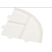/ Органайзер для косметики Rotation Cosmetic Organizer Supretto 23х23х30.5см обертовий 360, білий