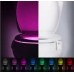 / Підсвічування-LED Light Bowl для унітазу, світильник із датчиком руху, 7х6.5х2см, режим 8 кольорів