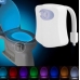 / Підсвічування-LED Light Bowl для унітазу, світильник із датчиком руху, 7х6.5х2см, режим 8 кольорів